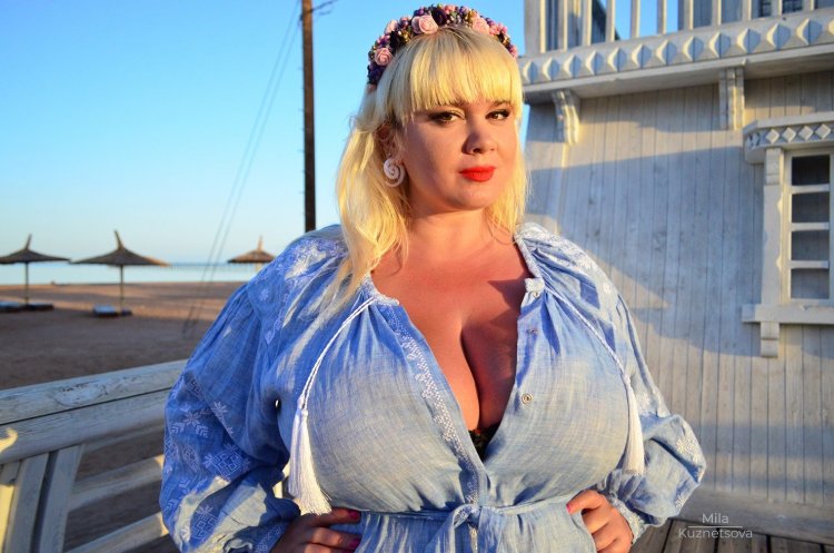 Plus Size Models Mila Kuznetsova