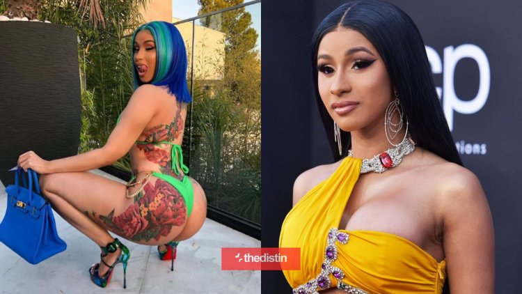 Cardi b money nipples