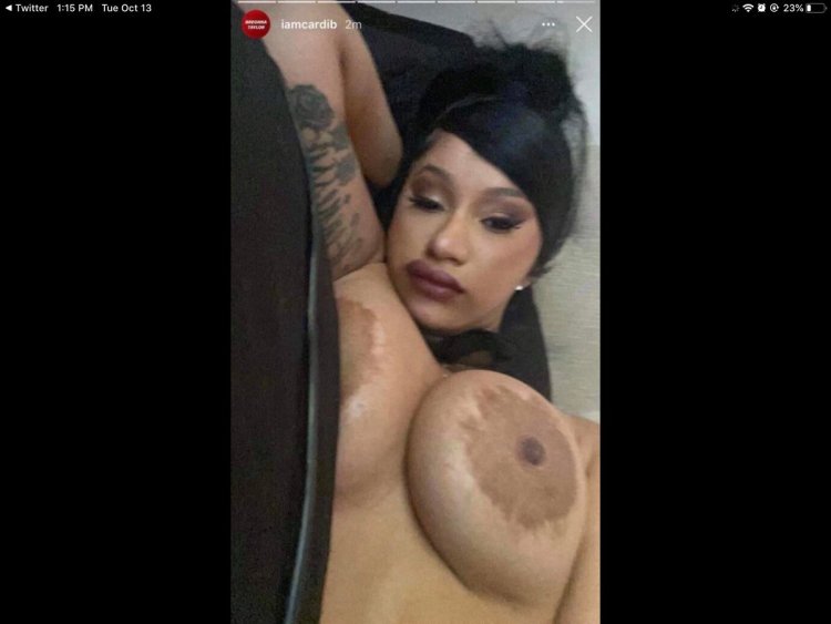 Cardi b onlyfans drain