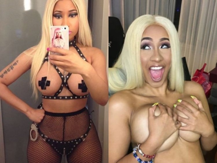 Cardi B soldered boobs