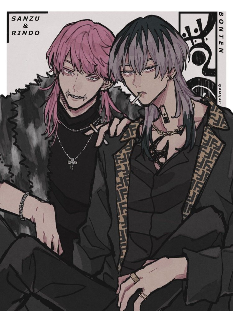 Sanzu manga swallows pills