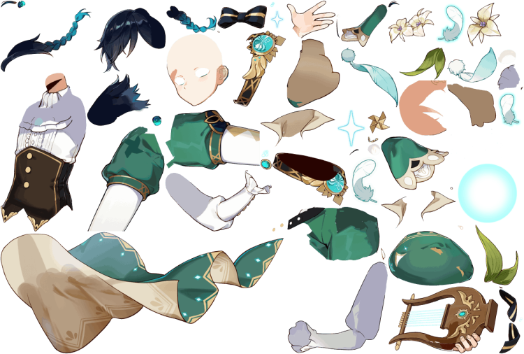 Venta without a background