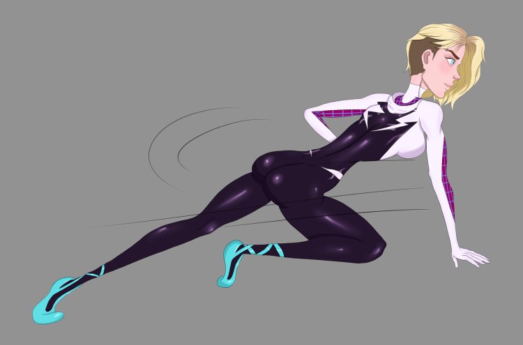 Spider-Man Gwen Steisi Latex