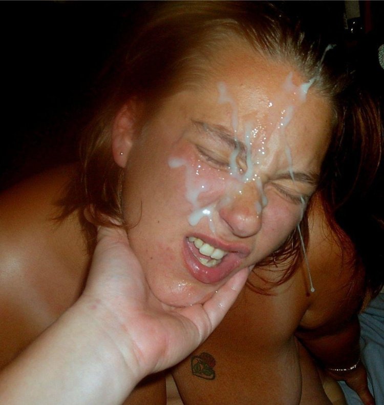 Girls cum on their face homemade