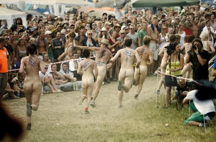 Naked Run Roskilde Pornnaked Crazy Run