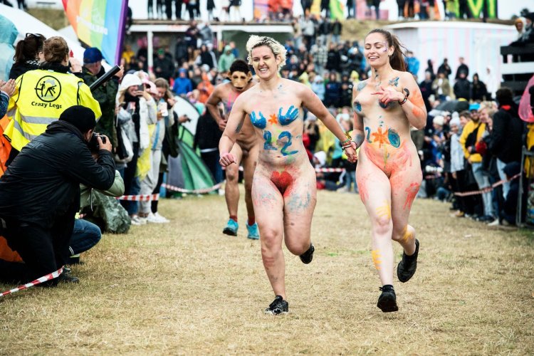 Festival of naked men and women