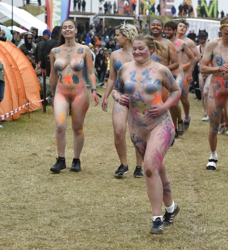 Festival of naked men and women