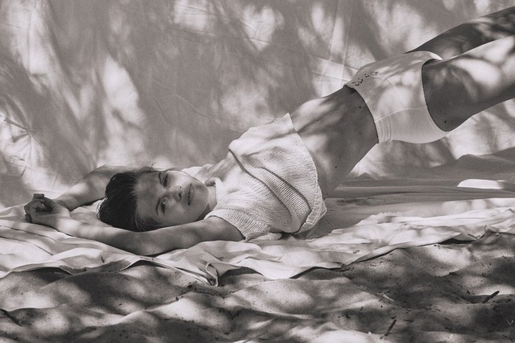 Alica Schmidt in the nude swimsuit