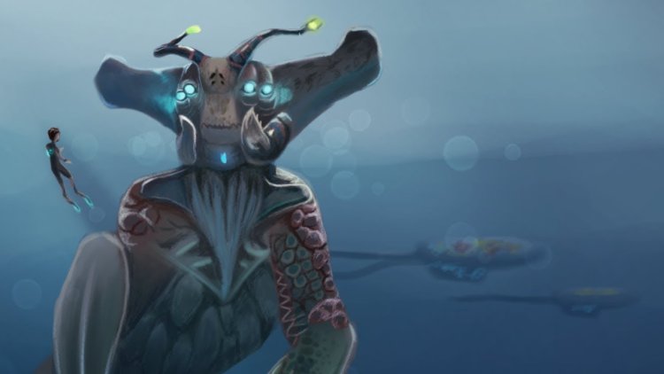 Sea Emperor in Subnautica