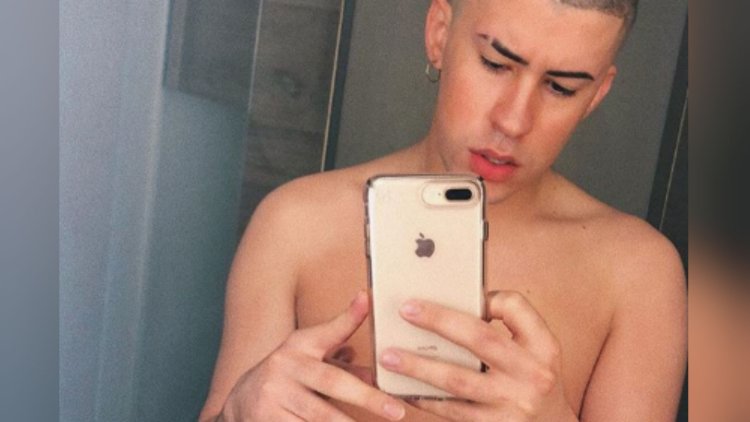 Playboy Cover with a man