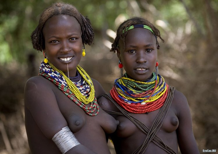 Naked African tribes