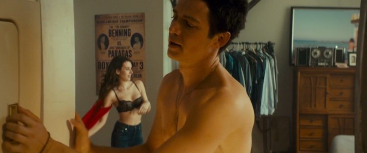 Emma Roberts in the film in underwear