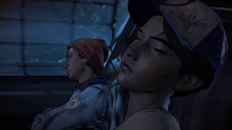 The Walking Dead Clementine and Gabe