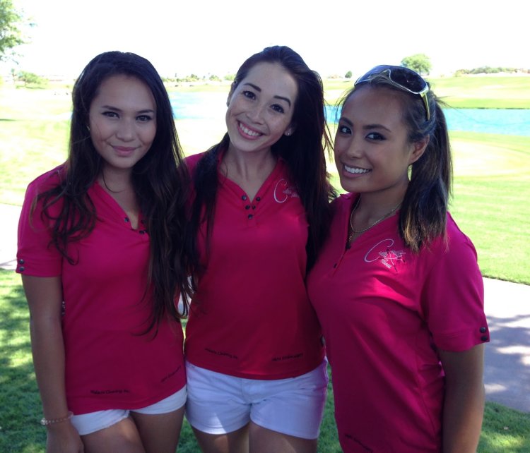 Girls at home without embarrassment and swimsuit