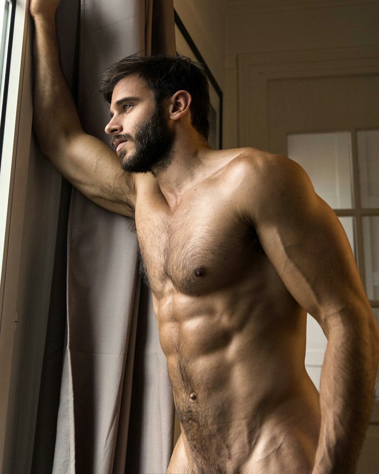 Killian Belliard with a beard
