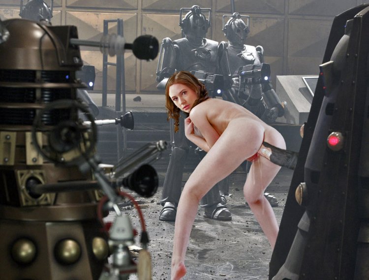 Karen Gillan Naked in the film