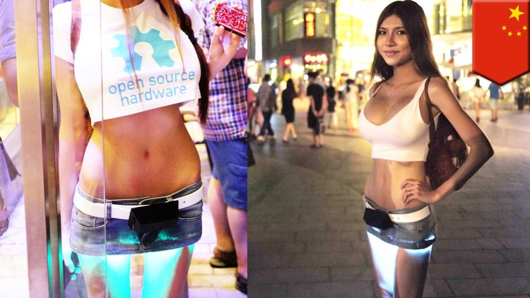 Naomi 'Sexycyborg' wu skirt