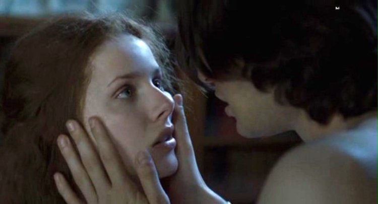 Rachel Hurd-Wood in a swimsuit