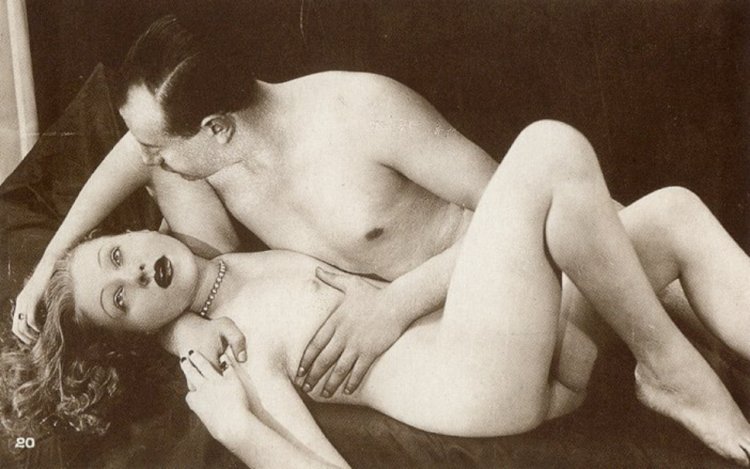Pornographic pictures of the beginning of the 20th century
