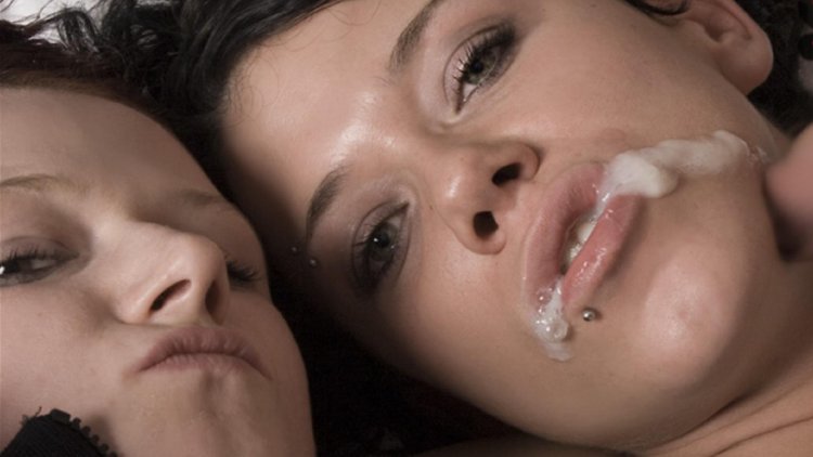 Cum in mouth and kissed