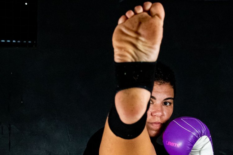 Jessica Andrade and her girlfriend