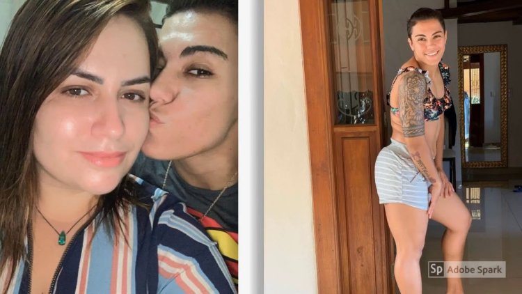 Jessica Andrade in a swimsuit