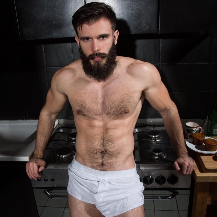 Killian Belliard with a naked beard