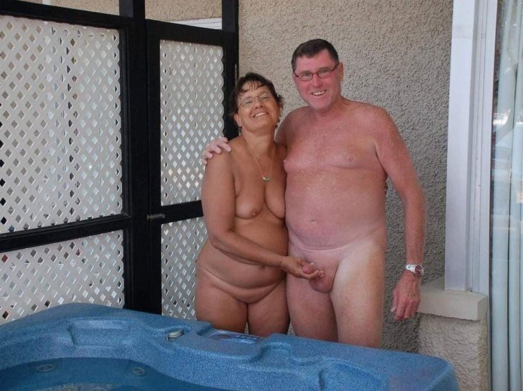 Naked mature women and men