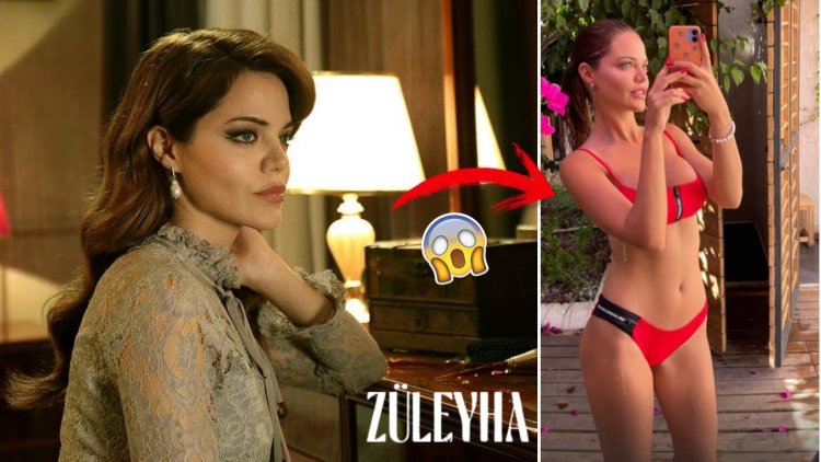 HILAL ALTINBILEK in a swimsuit