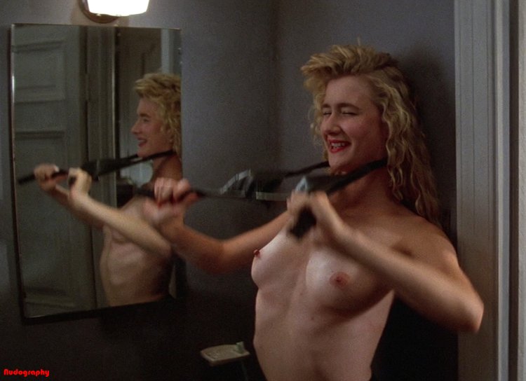 Laura sod naked in the film