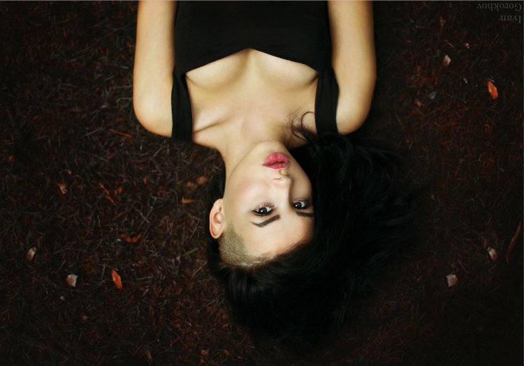 Man and woman in smoke