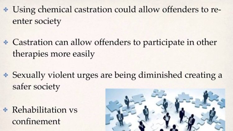 Plant for castration of men