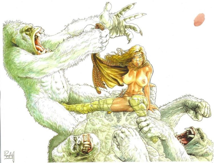 Julius Zimmerman Cavewoman