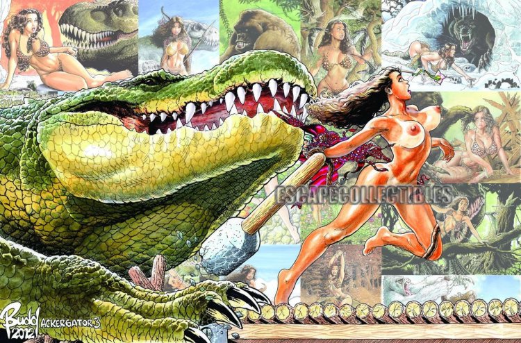 Illustrator Budd Root Cavewoman