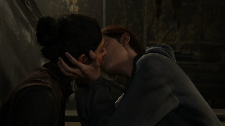 The Last of Us 2 Ellie kiss