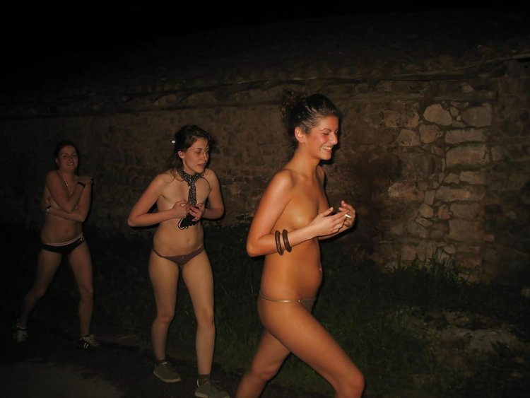 Wife naked on garages Private