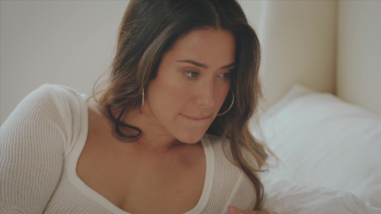 Eva Lovia Red swimsuit