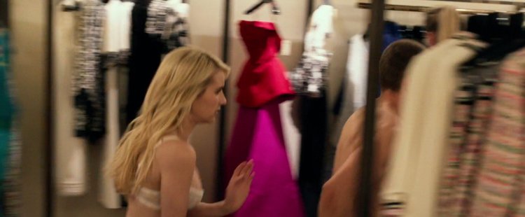 Emma Roberts in underwear