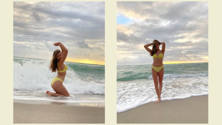 Angelina Polikarpova Bikini 2020