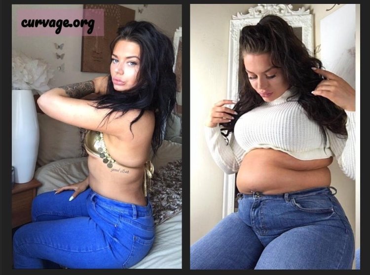 Carmen Lafox Weight Gain before and after