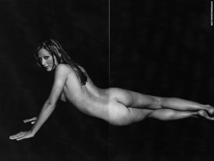 Beautiful naked female body