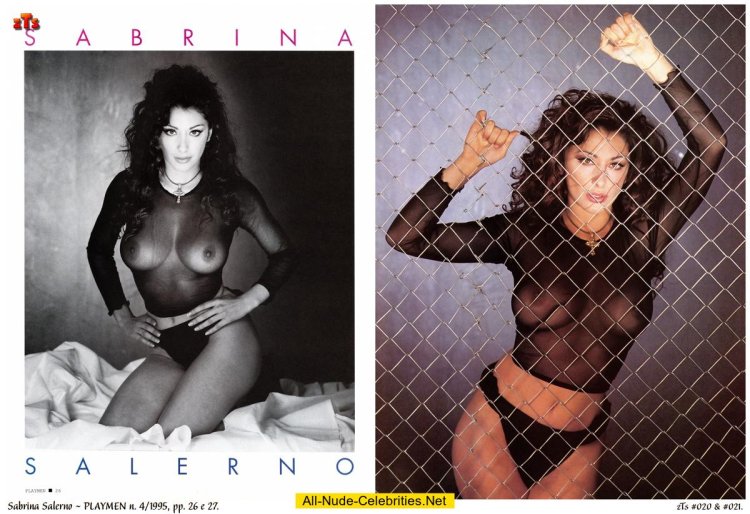 Sabrina Deborah Salerno naked in stockings