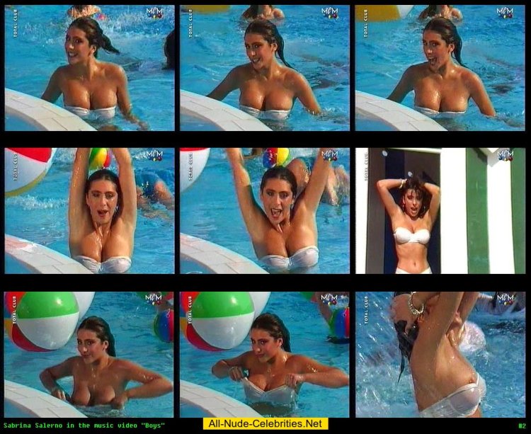 Sabrina Salerno Topless