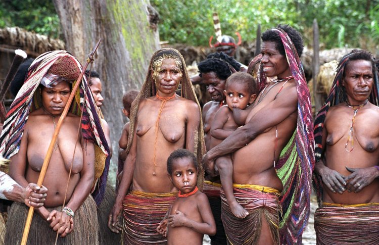 Indians from the Xingu River Brazil