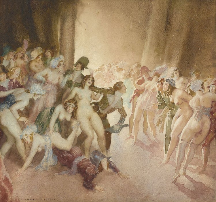 Lindsay Norman painting