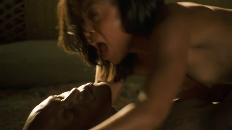 Taraji Henson on the beach