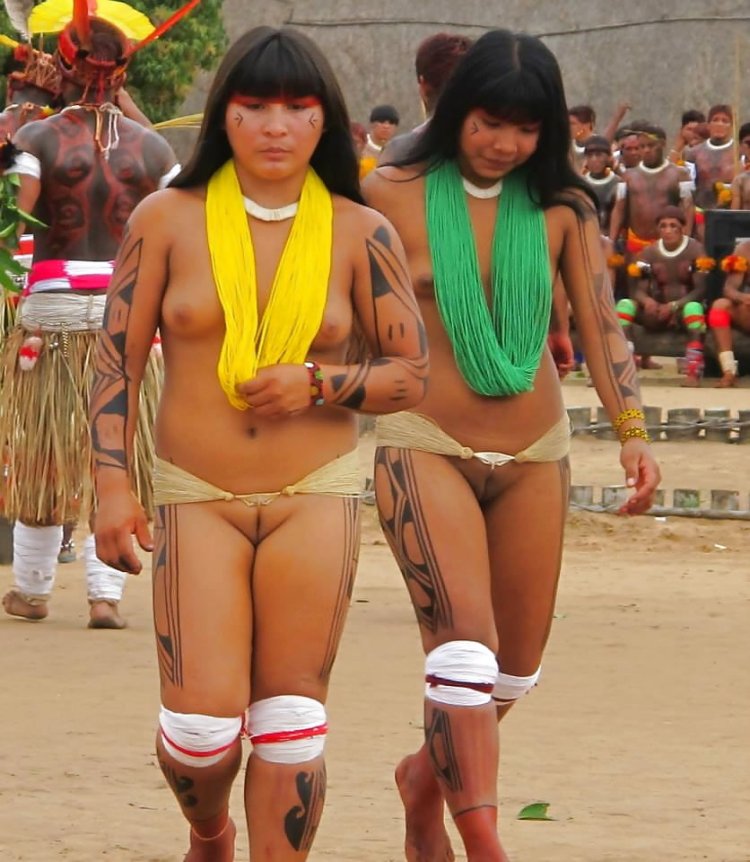 Wild tribes of the Amazon Naked