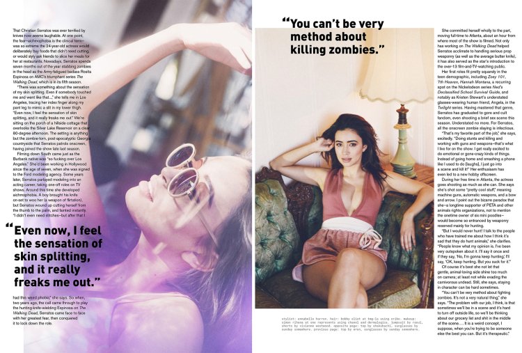 Christian Serratos Hot