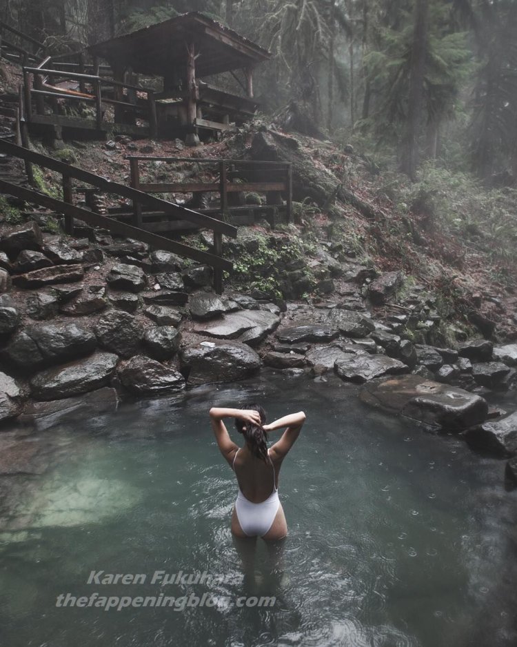 Karen Fukukhara in underwear