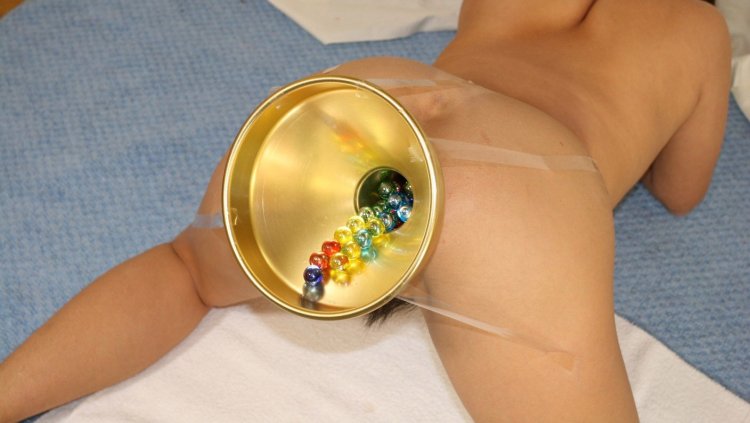 Unusual female masturbation